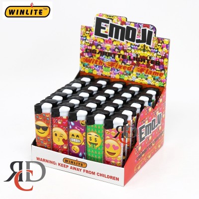 WINLITE EMOJI FIX-FLAME ELECTRO LIGHTER - WIN05
